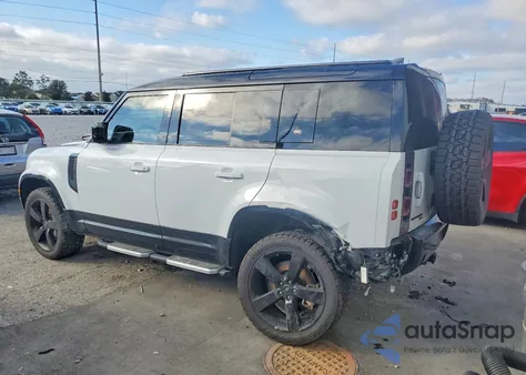 2022 Land Rover Defender 110 X-Dynamic Hse из США, поврежденный, VIN SALE3ERU1N2067467